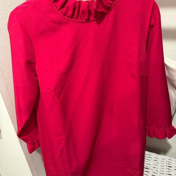 NWOT Draper James Lindsay Dress Pink Medium Feminine Classic - Picture 2 of 2